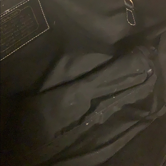 Coach Signature Handbag - Picture 9 of 15